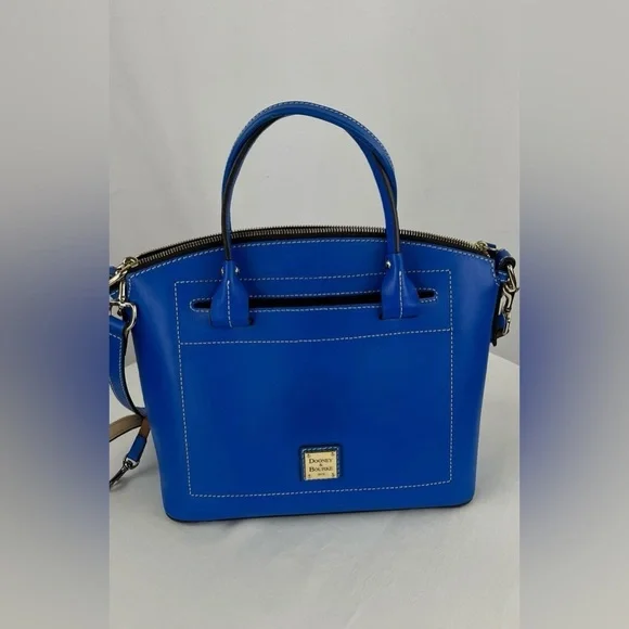 ❤️LIKE NEW DOONEY & BOURKE SATCHEL. COBALT BLUE - Picture 8 of 9